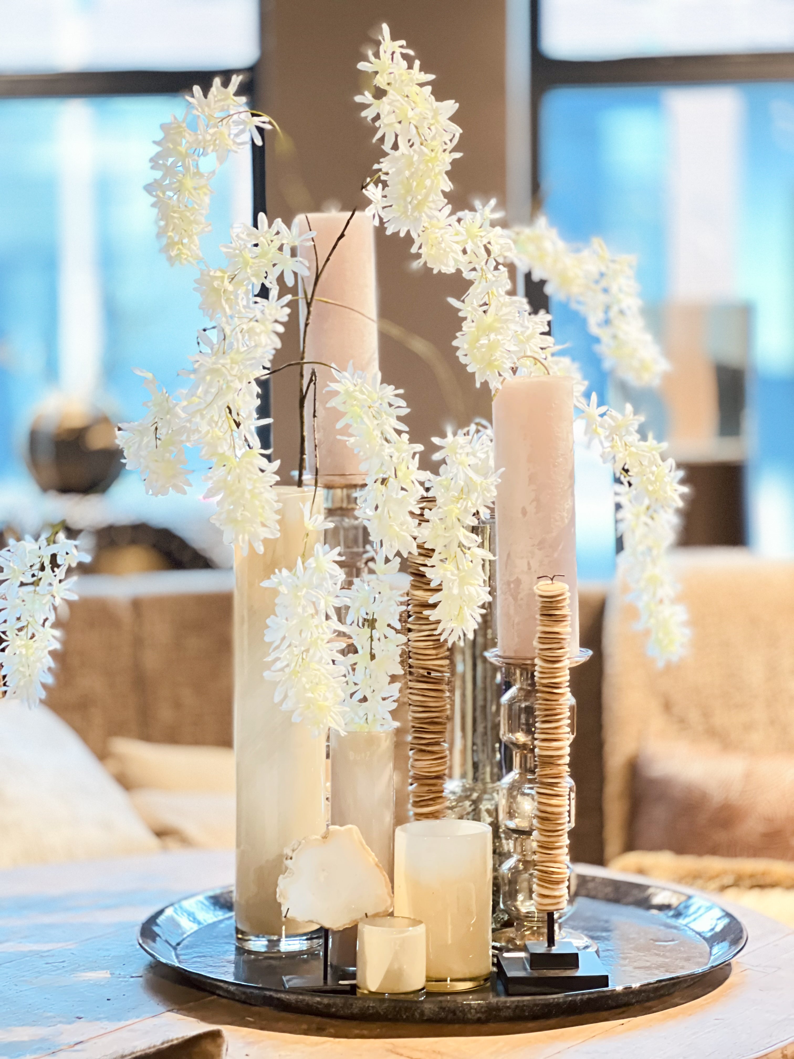 Cilinder Dutz- Beige