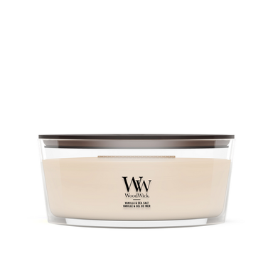 Wood Wick - Vanilla & Sea Salt - geur van de maand 25% korting!
