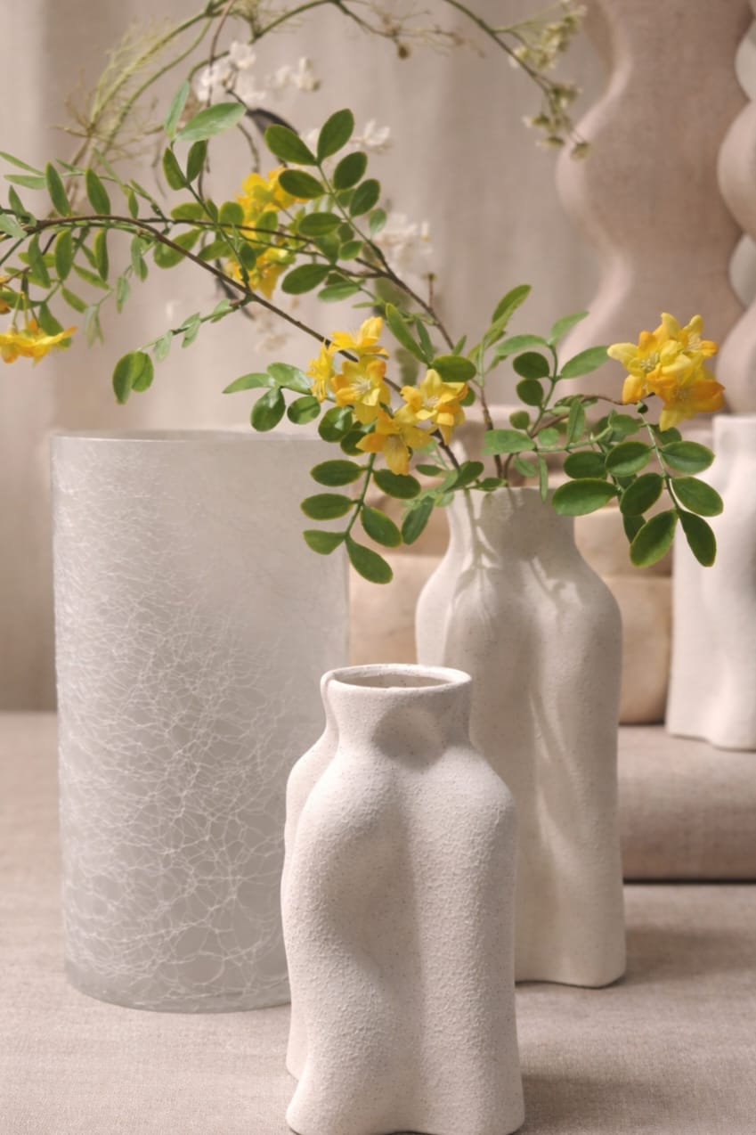 Zijdebloem Bloesemtak Geel